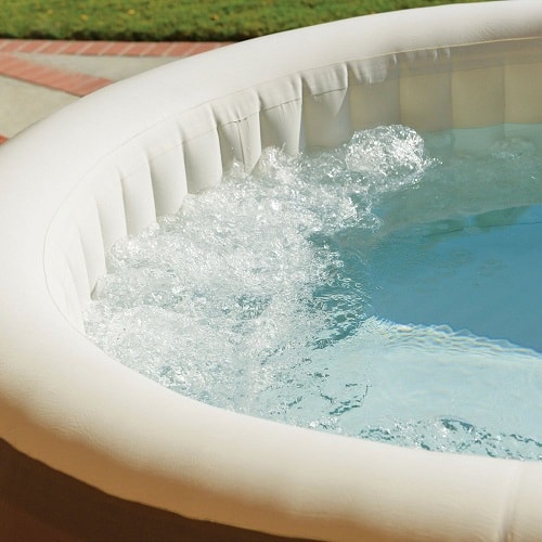 Intex 77in PureSpa Inflatable Hot Tub Bubble Massage System review