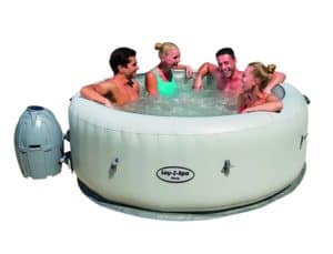 lay z spa paris inflatable hot tub review