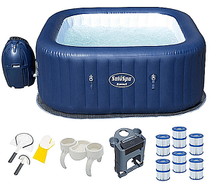 Bestway 6 Person Inflatable Hot Tub with Music Center Inflatable Hot Tub Review