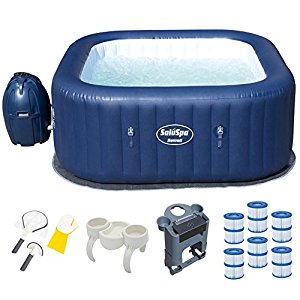 Bestway 6 Person Inflatable Hot Tub with Music Center Inflatable Hot Tub Review