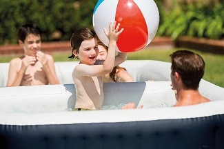 Intex PureSpa Bubble Hot Tub and Pool Set inflatable hot tub best reviews