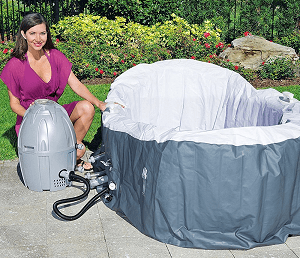 SaluSpa Siena AirJet Inflatable Hot Tub How To Set Up