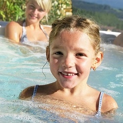 keeping children safe in your inflatable hot tub