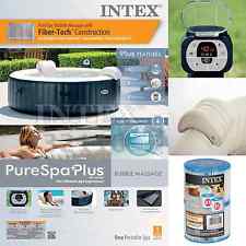 Intex PureSpa Plus Bubble Massage Set inflatable hot tub review