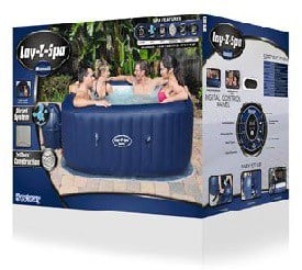 SaluSpa Hawaii 6-Person Inflatable Hot Tub review box