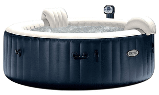 cheap blow up hot tubs intex purespa 6 person inflatable hot tub review