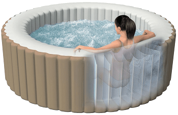 small blow up hot tubs internal construction