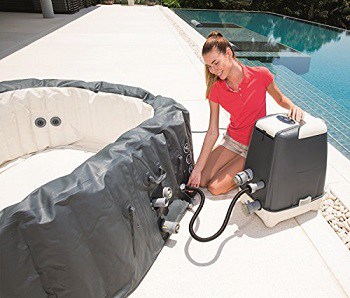 how to deflate your inflatable hot tub