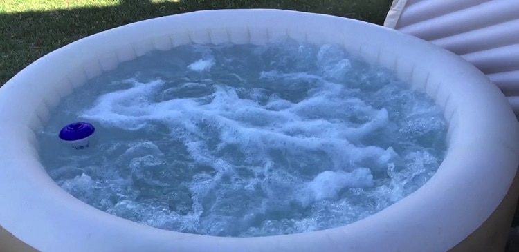 how to shock your inflatable hot tub