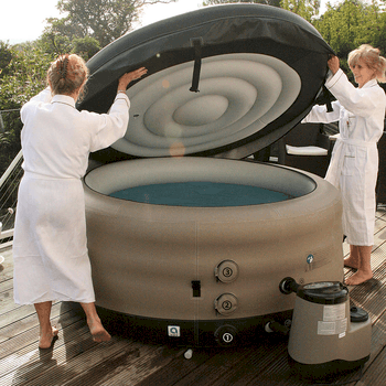 how to care for your inflatable hot tub cover