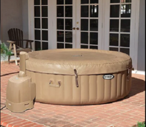 how to care for inflatable hot tub cover