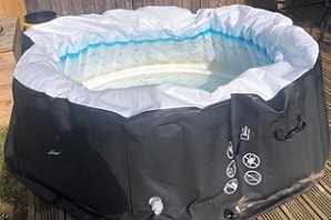 how to find and fix a puncture in your inflatable hot tub